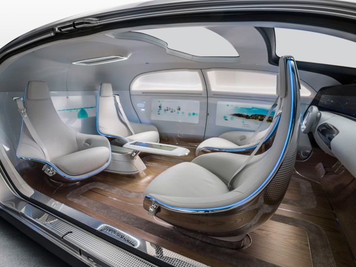Mercedes F015 - Daimlers Vision des digitalen Autos