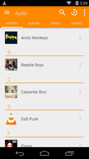 VLC Player auf Android