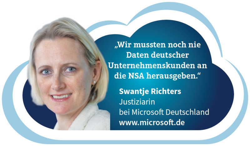 Swantje Richters, Justiziarin bei Microsoft Deutschland