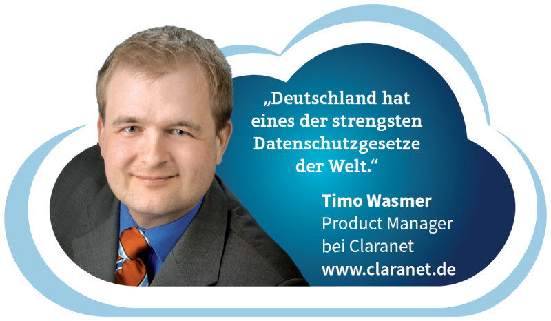 Timo Wasmer, Product Manager bei Claranet