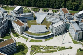 Luftbild der SAP-Zentrale in Walldorf