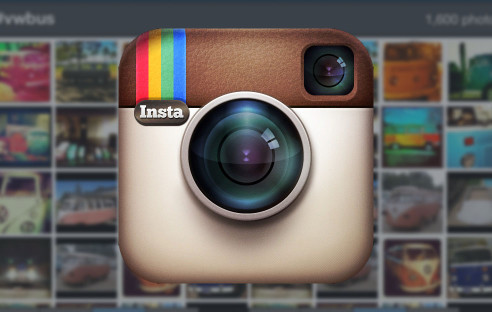 Instagram-Logo mit Bilder