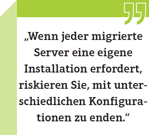 Nick Cavalancia, Tech-Evangelist und Vice President Marketing bei Netwrix: „Wenn jeder migrierte Server eine eigene Installation erfordert, riskieren Sie, mit unterschiedlichen Konfigurationen zu enden.“