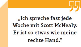 Lasse Andresen: „Ich spreche fast jede Woche mit Scott McNealy. Er ist so etwas wie meine rechte Hand.“
