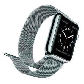 Apple Watch in Silber