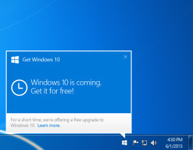 Windows 10 Upgrade-Angebot