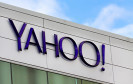 Yahoo Logo am Gebäude