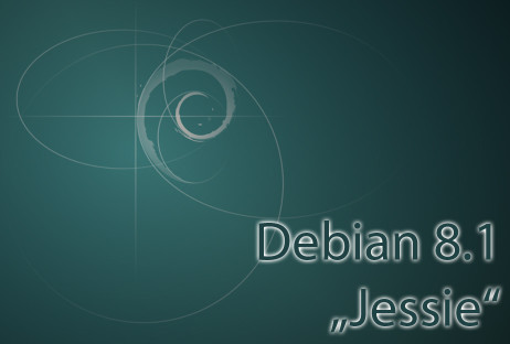 Debian Logo 8.1 Jessie