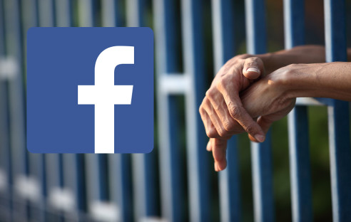 Gefängnis wegen Facebook-Kommentaren