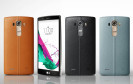 LG G4 mit Leder-Cover in verschiedenen Farben