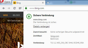 Bing Suche