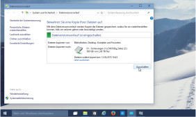 Abgespeckt: Windows 8/8.1 und auch das kommende Windows 10 bieten zum Sichern nur noch den Dateiversionsverlauf an. Er kann ein komplettes Backup nicht ersetzen.