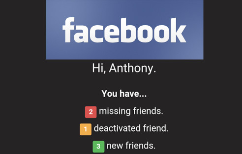 Fehlende Facebook-Freunde