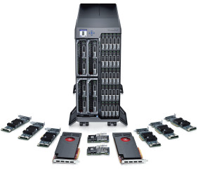 Dell PowerEdge VRTX: Die speziell für Außenstellen entwickelte VRTX-Reihe nennt Dell „eine Art Data Center in a Box“.