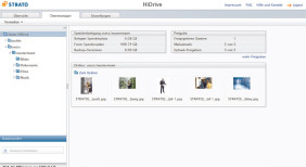 Dateifreigabe in Strato HiDrive Pro