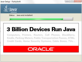Aktualisierung von Java