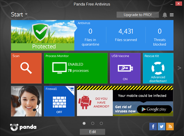 Panda Free Antivirus 15.01.00.0006