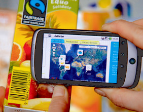 Öko-Siegel Fairtrade: Die Barcoo-App verknüpft moderne Technik mit Umwelt- und Gesundheitsbewusstsein.