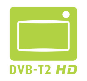 DVB-T2 HD Logo