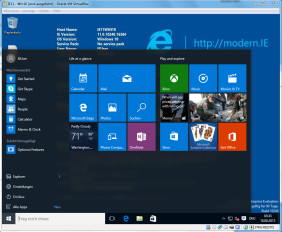 Windows 10 als kostenlose VM