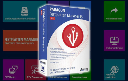 Paragon Festplatten Manager 15