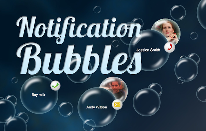 Notification Bubbles