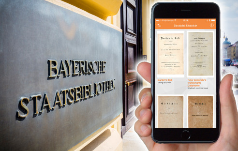 iPhone-App der Bayerischen Staatsbibliothek