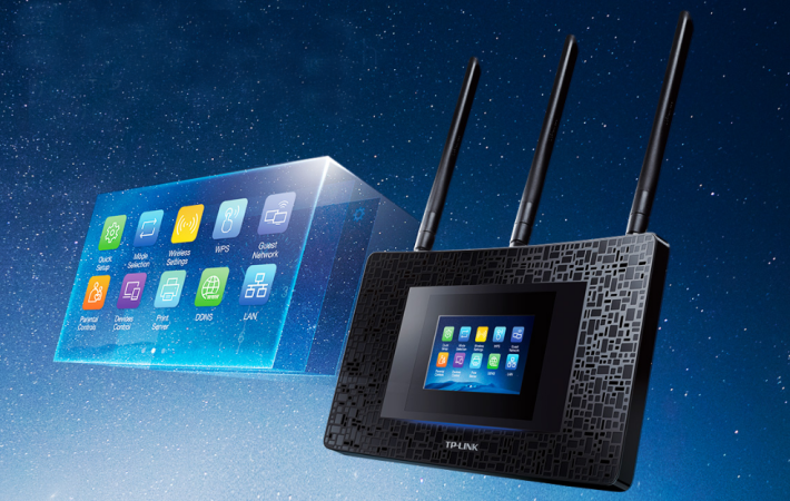 TP-Link Touch P5 WLAN-Router mit Touchscreen