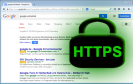 Webseite mit HTTPS-Verschlüsselung