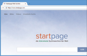Startseite von Startpage