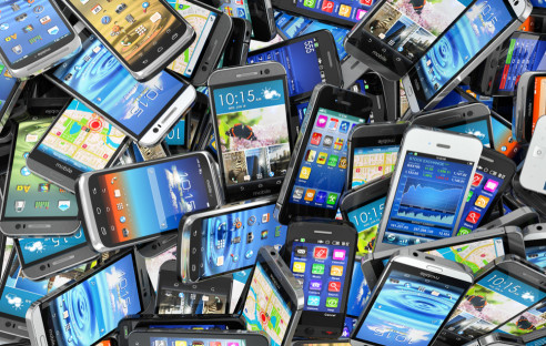 Viele Smartphones