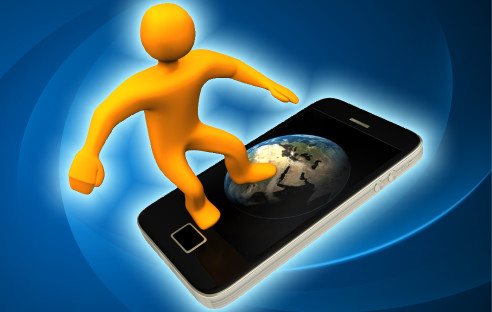 Mobiles Surfen mit Smartphone und Tablet