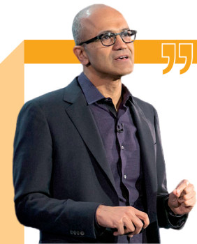 Satya Nadella, CEO von Microsoft