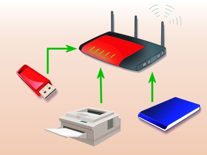 USB-Geräte und Drucker: Alles vernetzen