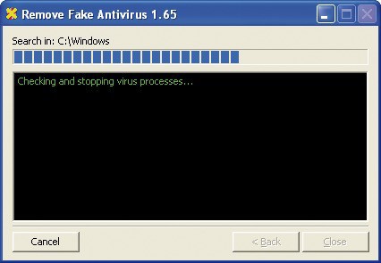 Remove Fake Antivirus: Das Tool erkennt und entfernt automatisch viele gefälschte Sicherheitsprogramme (Bild 3).