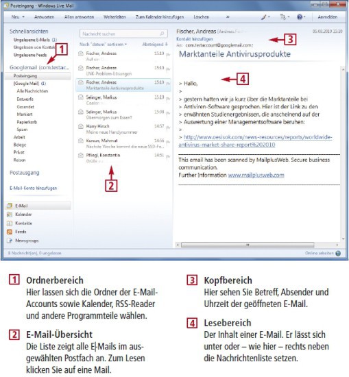 Windows Live Mail Nachfolger