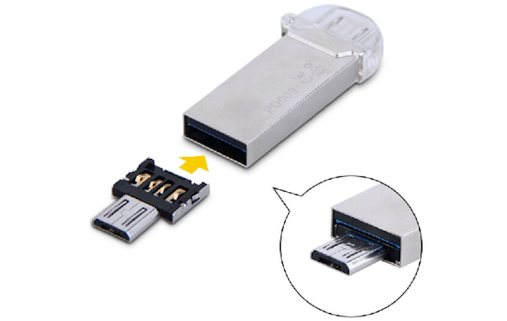 OTG-Adapter für USB-Sticks