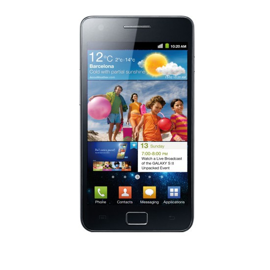 Starkes Display: Ein AMOLED-Display, wie es etwa beim Samsung Galaxy S2 verwendet wird, sorgt für besonders kontrastreiche Ansichten (Bild 3).