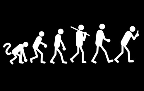 Die Evolution des Menschen bis zum Smartphone