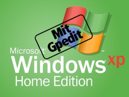 Gruppenrichtlinieren für Windows XP Home