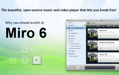 Open-Source-Medienplayer: Freier Player Miro in Version 6 erhältlich