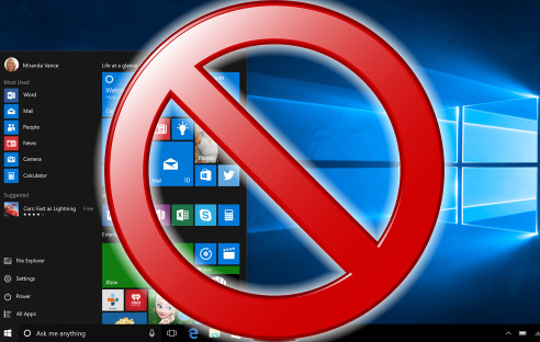 Nein zu Windows 10