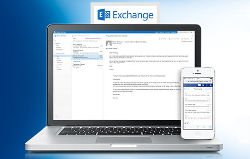 Microsoft Exchange mit 1&1