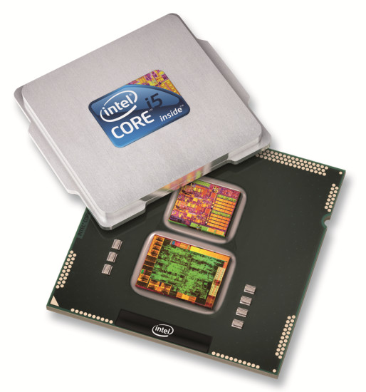 Multi-Chip-Prozessor: Hier sind ein Prozessor-Chip und ein Grafik-Chip zu einem einzigen Modul verschmolzen.