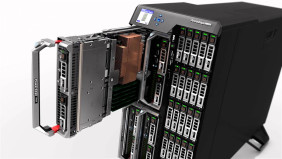 Dell VRTX: Dieses integrierte System soll vor allem in Außenstellen von Unternehmen eingesetzt werden.