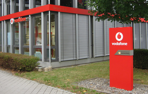 Niederlassung von Vodafone