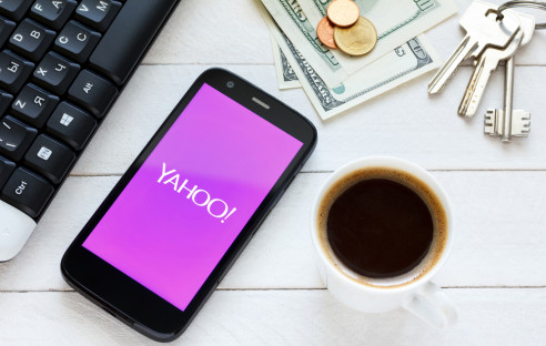 Handy mit Yahoo