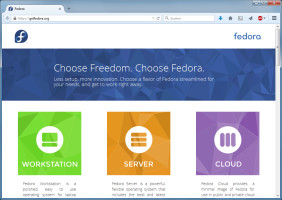 Drei Fedora-Varianten
