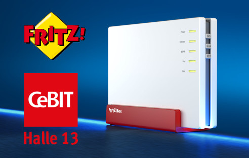 AVM zeigt sieben neue Fritzbox-Modelle auf der CeBIT