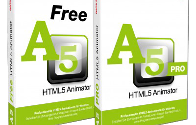 Data Becker: A5 HTML5 Animator als Free- und Pro-Version
